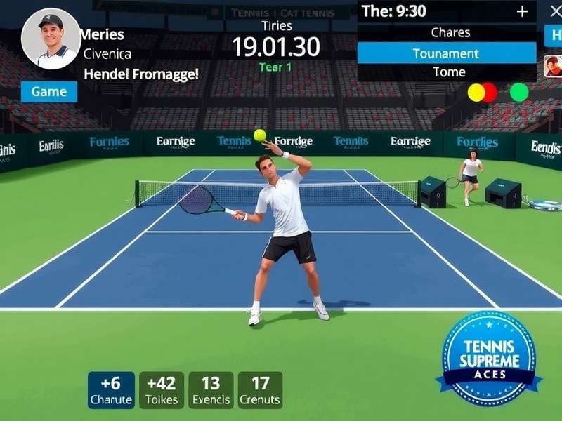 Tennis Supreme Ace Character Customization