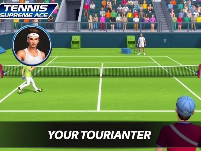 Tennis Supreme Ace Tournament Gameplay